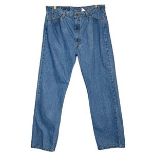 Levi’s Vintage 1993 Orange Tab 505 Regular Fit Straight Leg Marked Size 40x30